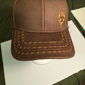 Ariat Brown and Gold Men's Hat